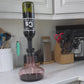 Wine Decanter Recanter With Stand, Beads, and Foil Cutter